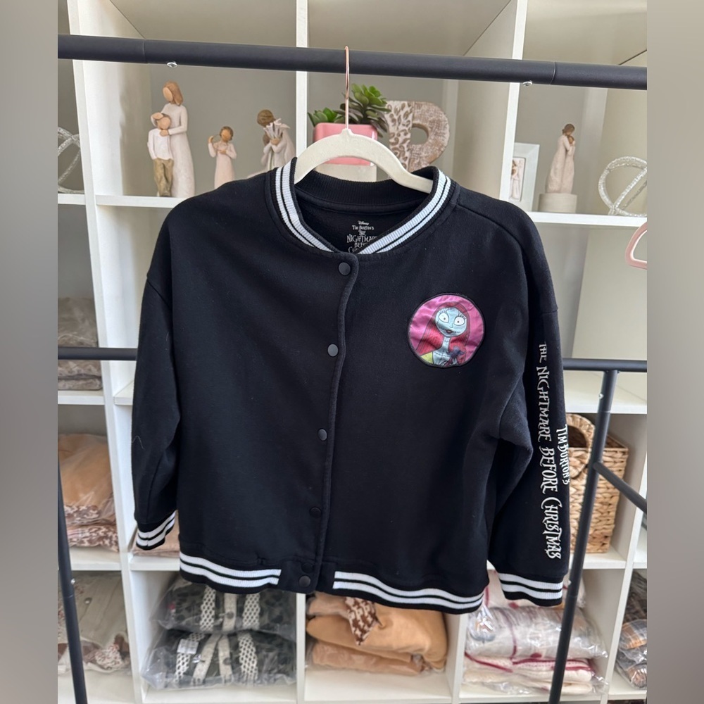 Girls Nightmare Before Christmas Disney Sally bomber jacket - Picture 3 of 6
